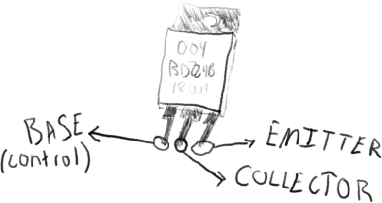 トランジスタの絵